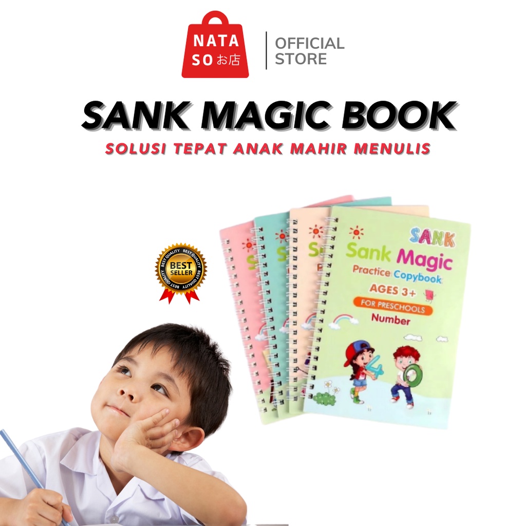 

Belajar Menulis dan Menggambar Anak Sejak Dini Dengan Magic Sank Book