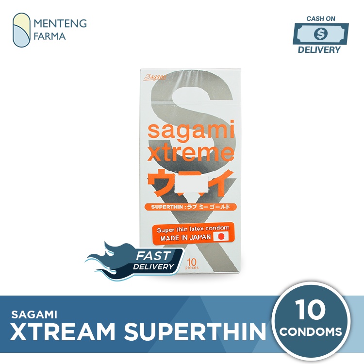Kondom Sagami Xtreme Superthin - Isi 10