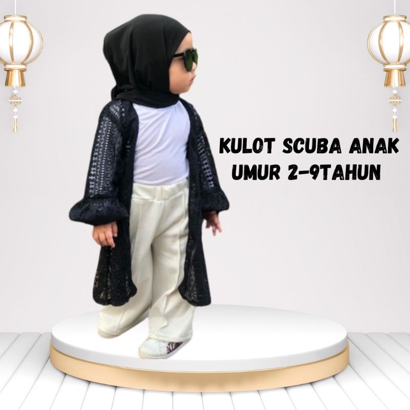 Celana Kulot Anak Scuba 2-9 tahun Basic Scuba Premium