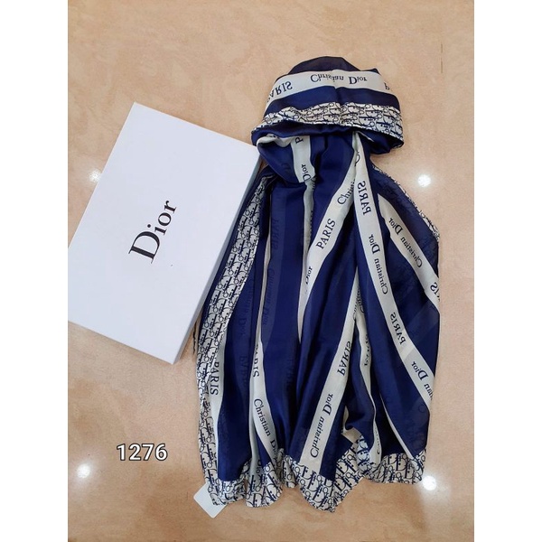 SELENDANG / SYAL /PASMINA IMPORT CHRISTIAN DIOR PREMIUM #JMA-1276