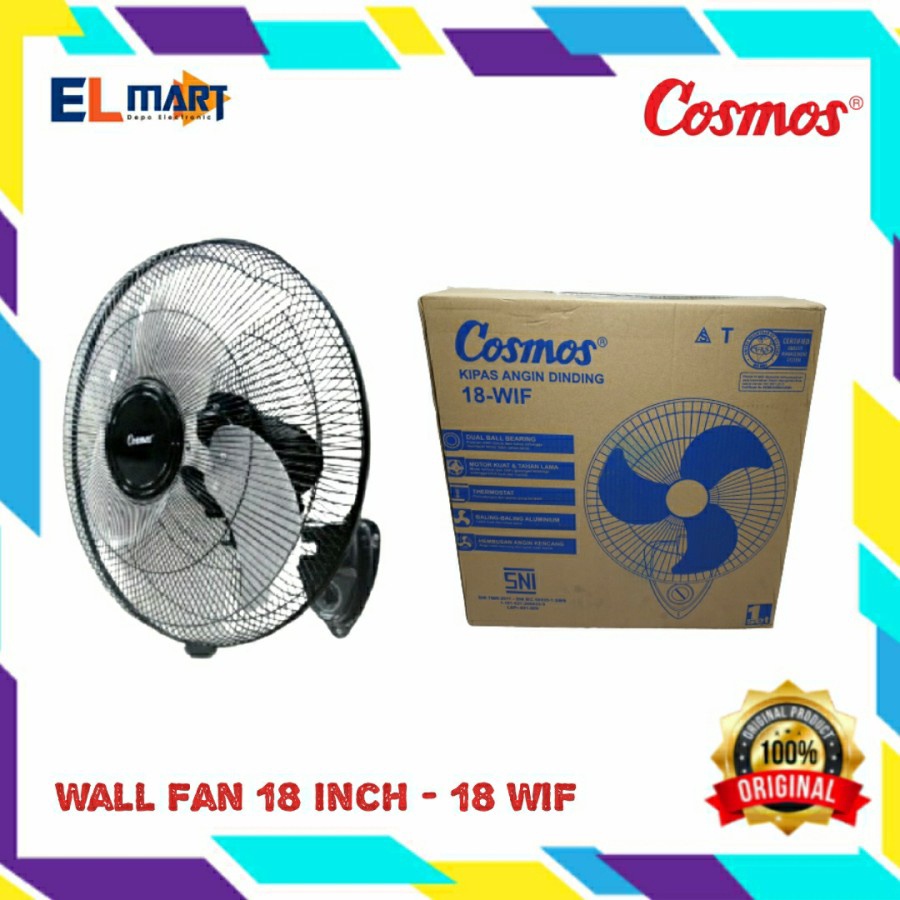 Cosmos Kipas Angin DInding Besi Wall Fan Tornado 18-WIF