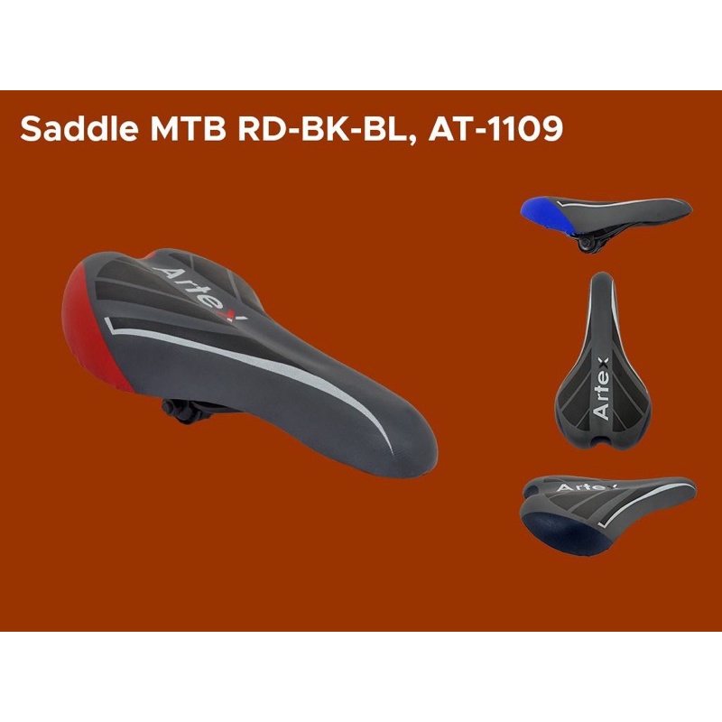 Sadel Saddle Jok Dudukan Sepeda BMX Gunung MTB Federal Artex Warna Murah