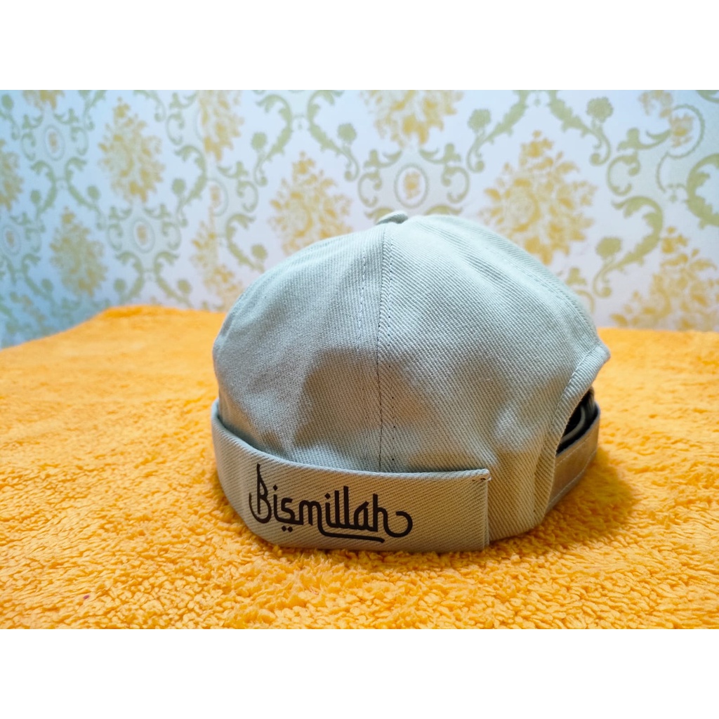 TOPI MIKI HAT POLOS &amp; KALIGRAFI PECI GAUL ROCKZILLA PREMIUM &amp; EXLUSIVE ORIGINAL BRAND TOPI MIKI HAT TAUHID TOPI MIKIHAT UAS TOPI PRIA DEWASA BISMILLAH