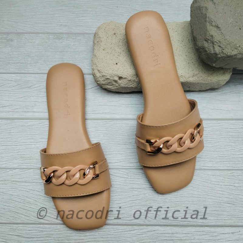 nacodri  MONA Flat sandal wanita