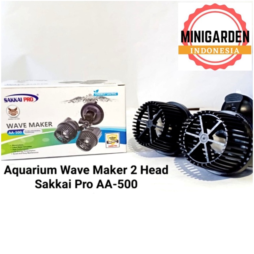 WAVE MAKER SAKKAI PRO AA-500 MESIN OMBAK GELOMBANG DOUBLE AQUARIUM