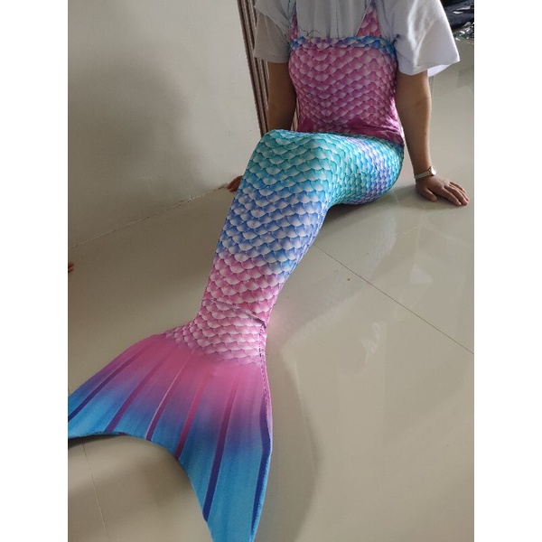 kostum mermaid dewasa &amp; balita..caoplel anak dewasa..