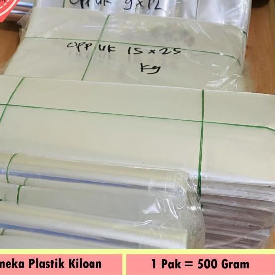 

Aneka Plastik OPP Kiloan TEBAL / plastik packing / plastik souvenir - 10 x 15