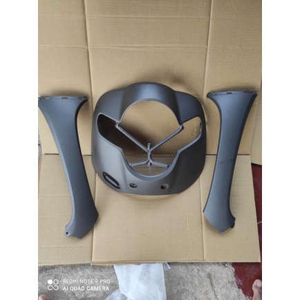 COVER BODY DEPAN HONDA SCOOPY FI NEW 2017 2018 2019 2020 BROWN ABU