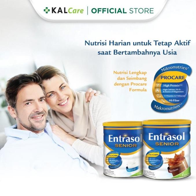 

[ COD ] Entrasol Senior Vanila / Cokelat Susu Dewasa [400 g]