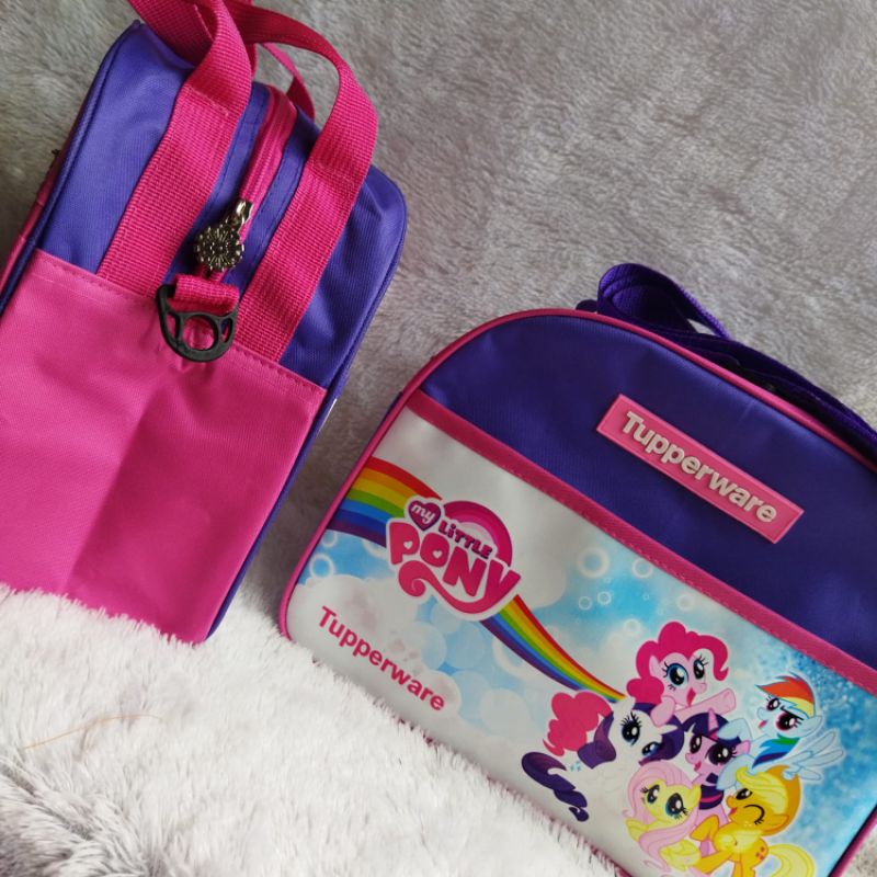 Tas Sling 2in1 my little pony ( Zipper Bunga Es ) / tas slempang my little pony / tas my little pony