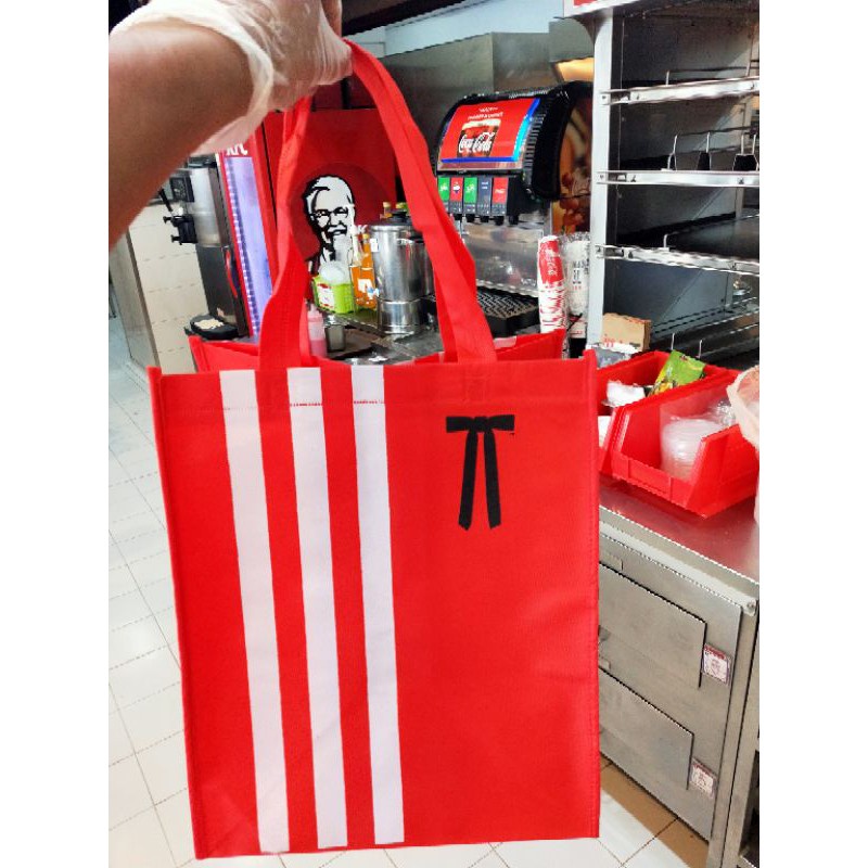 Jual tas totebag Reusable bag KFC, MCD Original Shopee Indonesia