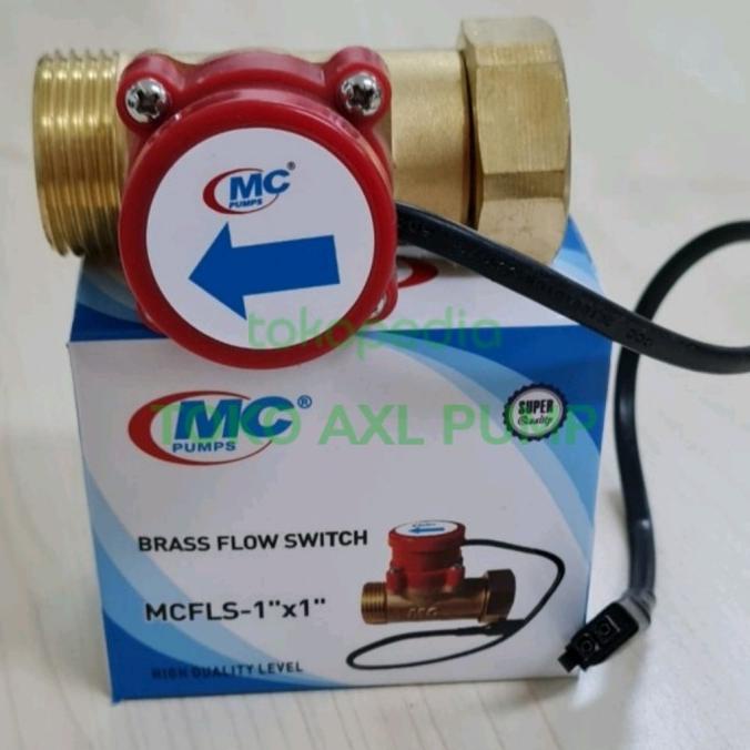 Flow Switch 1" 1" / Flow Switch Pendorong / Otomatis Pompa Mc