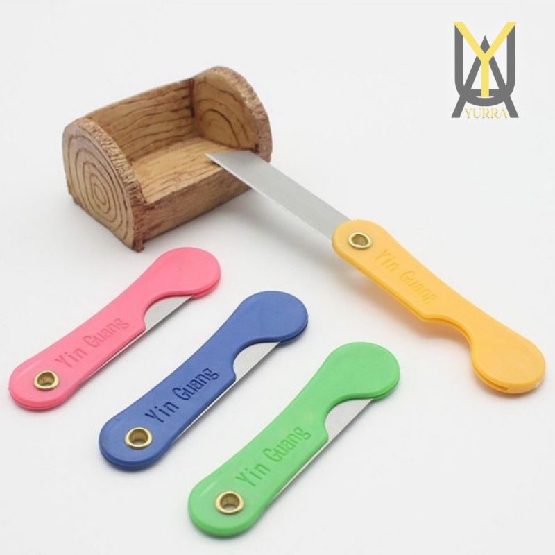 

YURRA - Cutter Mini Pisau Portable Serba Guna / Pisau Lipat Travel