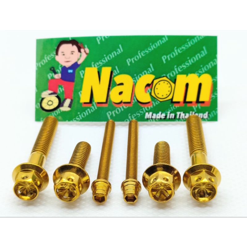 NACOM DV BAUT KLEMAN MASTER REM + BAUT TUTUP MINYAK REM RCB ..