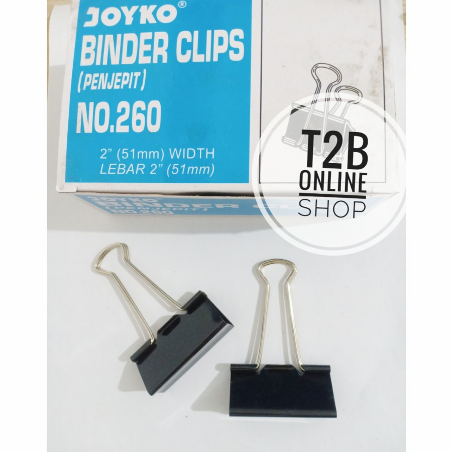 

Binder Clip No 260 / Klip Penjepit Kertas