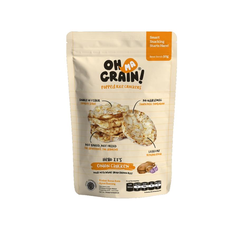 

Id4k4Jy--Oh Ma Grain, Organic Brown Rice Cakes Onion Chicken 45 gr