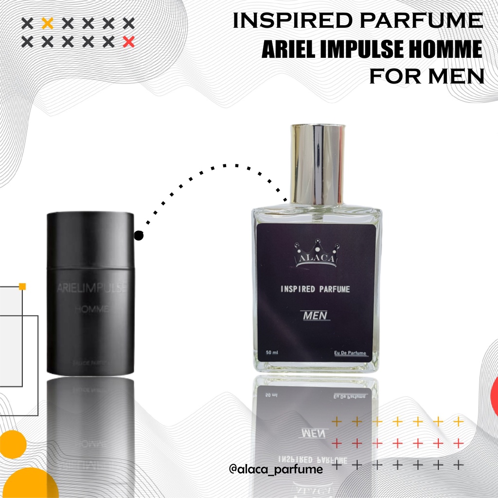 Alaca Parfum Farfum Parfume Minyak Wangi Pria LakiLaki Cowok Impulse Homme
