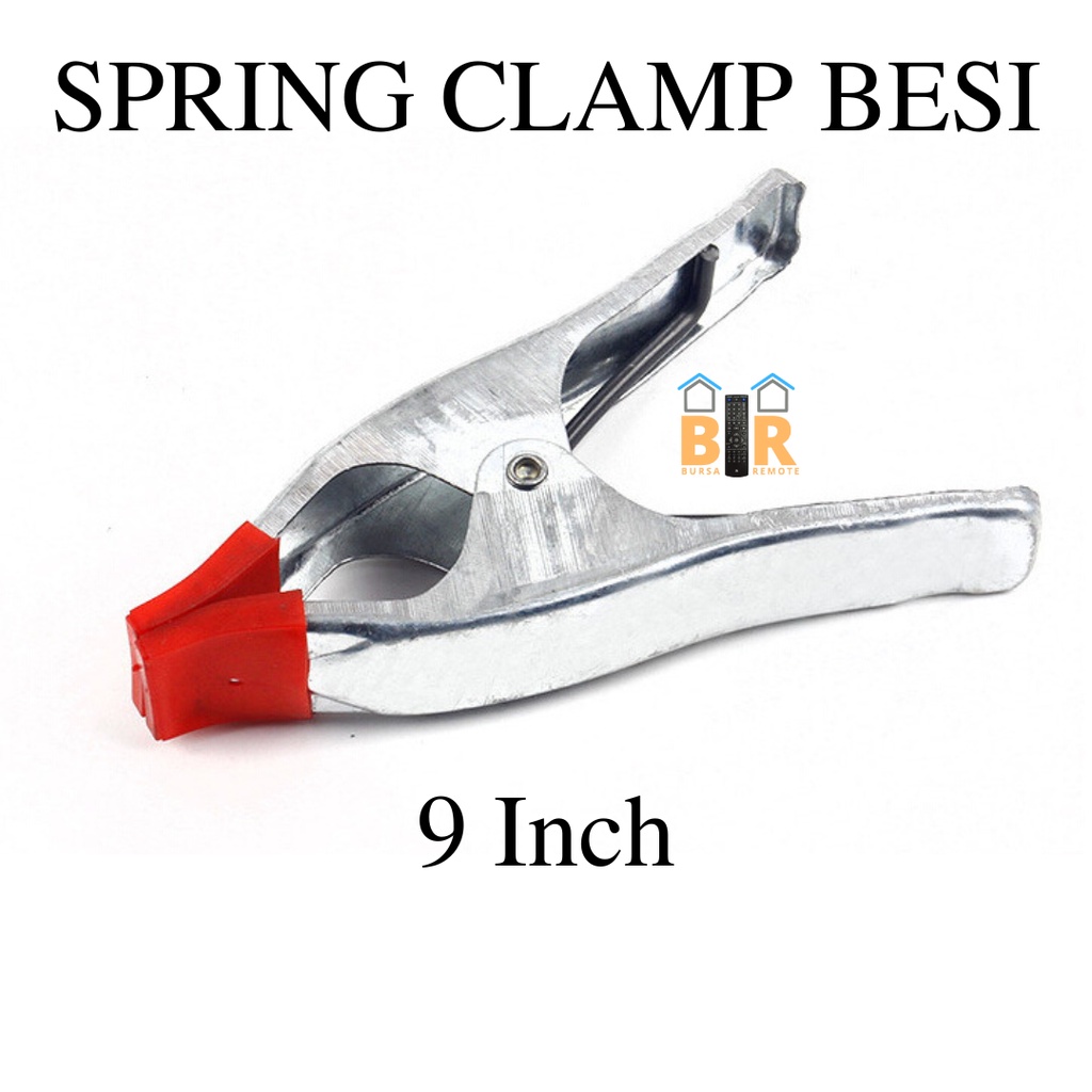 Clamp Spring Jepit Klip Papan Kayu Bahan Stainlees Steel Alat Penjepit Wood working Kayu Catok Klem 9 Inch Multifungsi