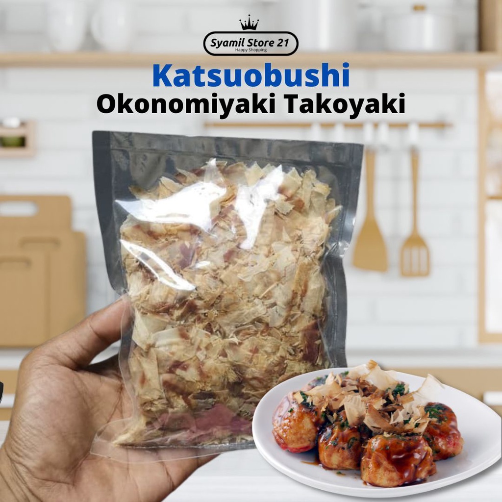 

KATSUOBUSHI Halal Shaved Bonito Flakes Halal Takoyaki