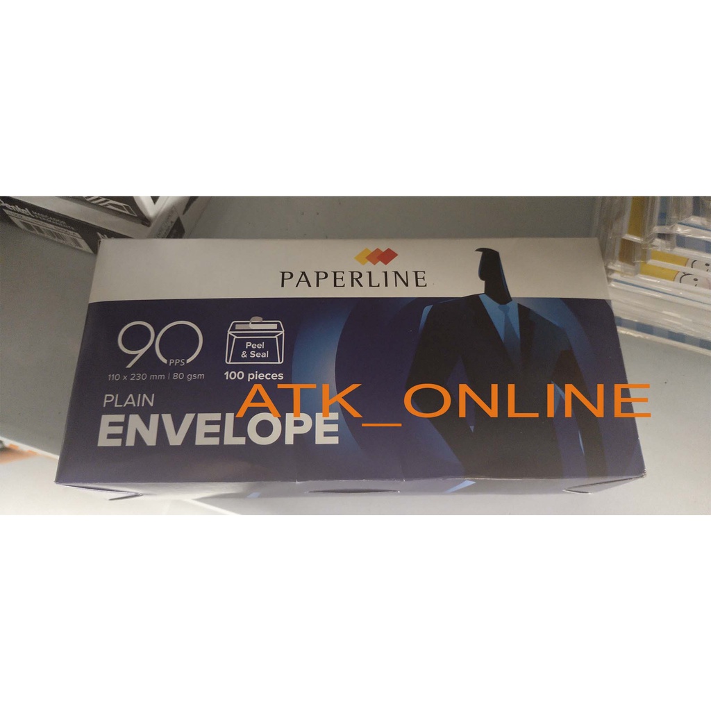 

Amplop Paperline Putih Polos 90 PPS 80gsm / Amplop Paperline Putih Garis / Air Mail 90 APS 80gsm