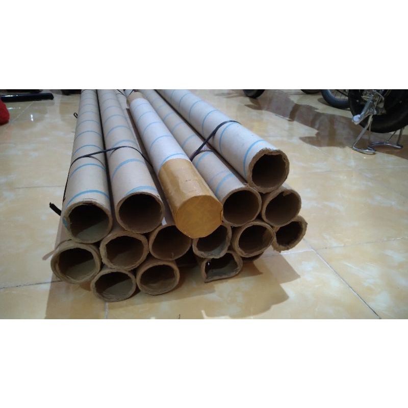 

Tambahan packing paralon karton + buble wrap