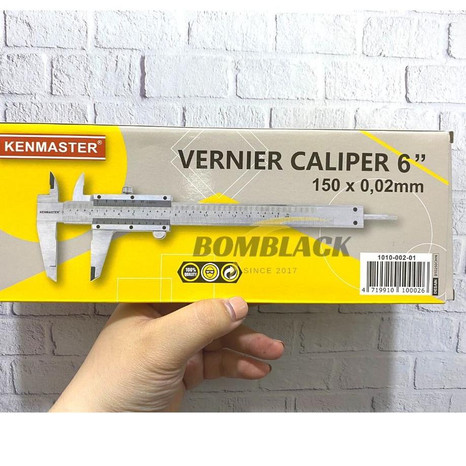Jual Sigmat Besi KENMASTER 6 Inch Vernier Caliper Besi Jangka Sorong