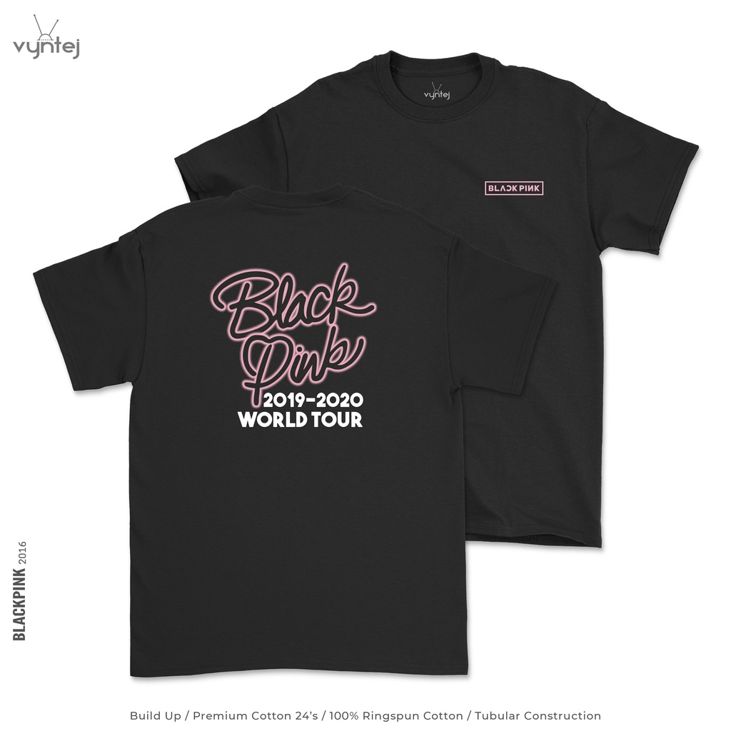 Kaos BLACKPINK World Tour | Kpop T Shirt - 006