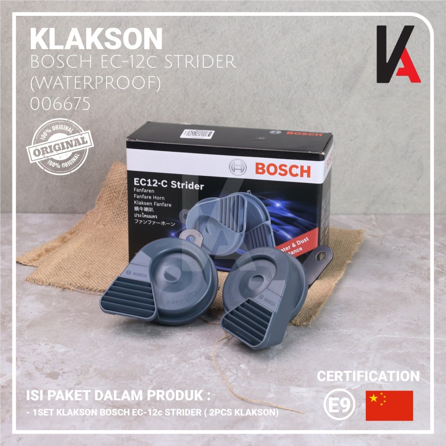 KLAKSON MOBIL MOTOR BOSCH STRIDER EC12-C / KLAKSON KEONG BOSCH STRIDER EC12-C