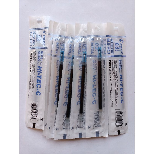 

isi ulang Pulpen Hitech C 0.3/isi pulpen/pilot/