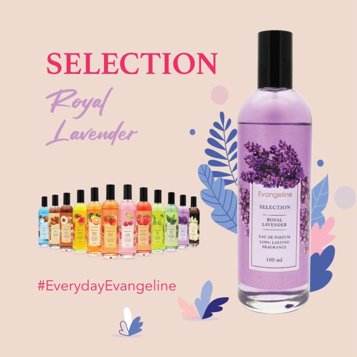 EVANGELINE SELECTION EAU DE PARFUM LONG LASTING FRAGRANCE 100ml