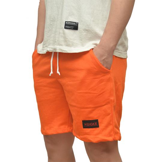 Wengkie.id / Boardshort / celana pendek pria / celana pendek wanita / celana casual / celana pendek murah / Warna Orange