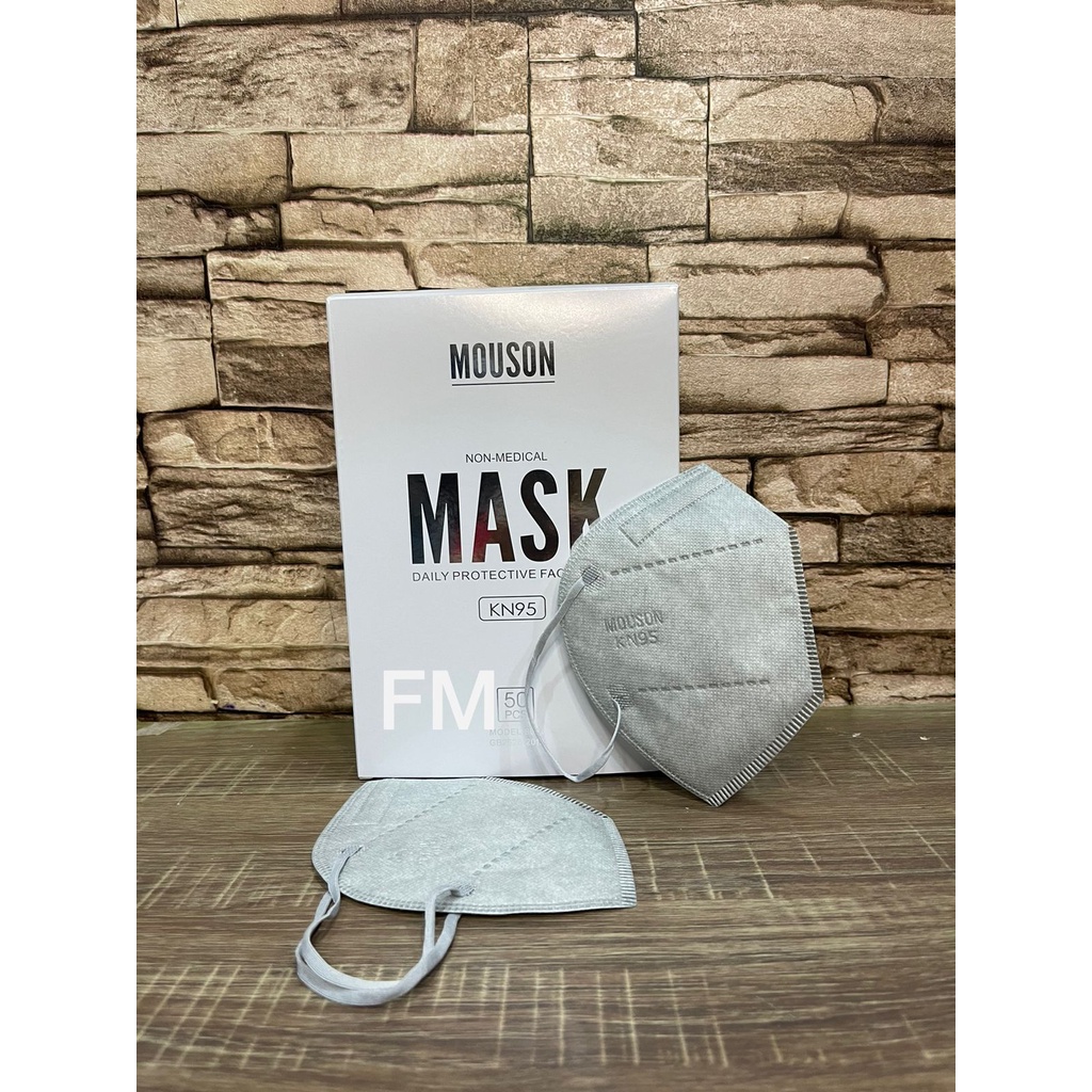 MASKER MOUSON MASK KN95 ORIGINAL ISI 50PCS