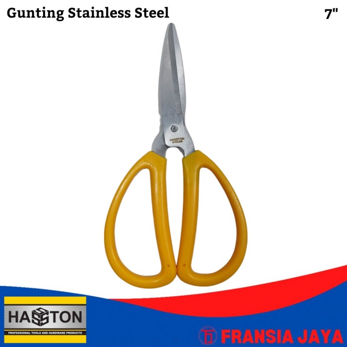 

Nikmati Gunting Kain Stainless Steel 7 Inch Hasston Prohex Promo