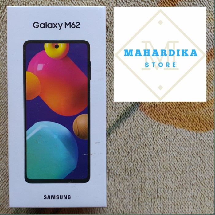 Samsung Galaxy M62 8GB/256GB Baterai 7000 Mah Garansi Resmi