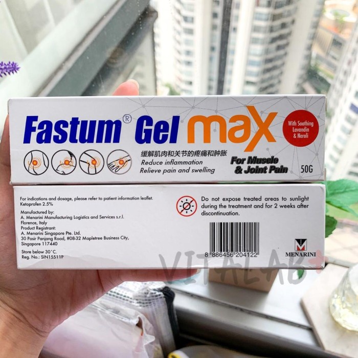 FASTUM GEL MAX, 50G (SPORE) TERLARIS