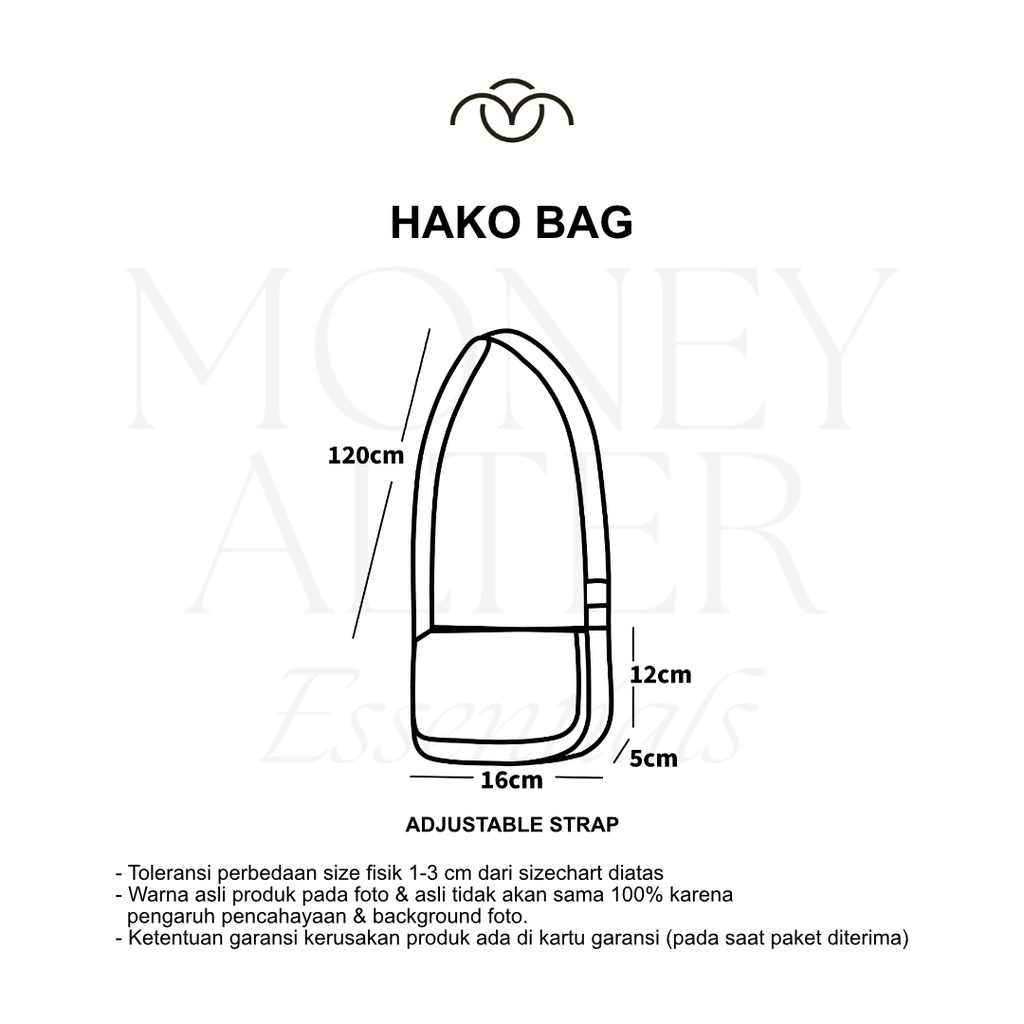 Money Alter - Hako Bag / Tas Slempang Mini Kanvas