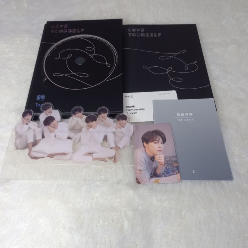 [Unsealed] BTS Love Yoursefl LY Tear Album O Ver Photocard PC Jimin