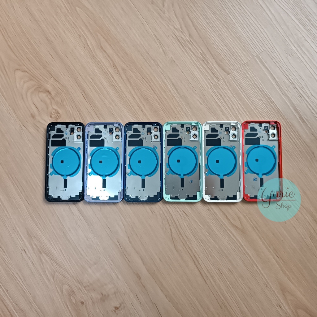 Housing Casing Kesing Back Door Fullset Ip 12 6.1 inci / 12 Mini 5.4 inci Original