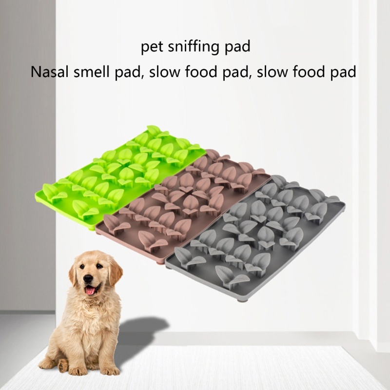 Zzz Matras Puzzle Bahan Silikon Untuk Tempat Makan Anjing