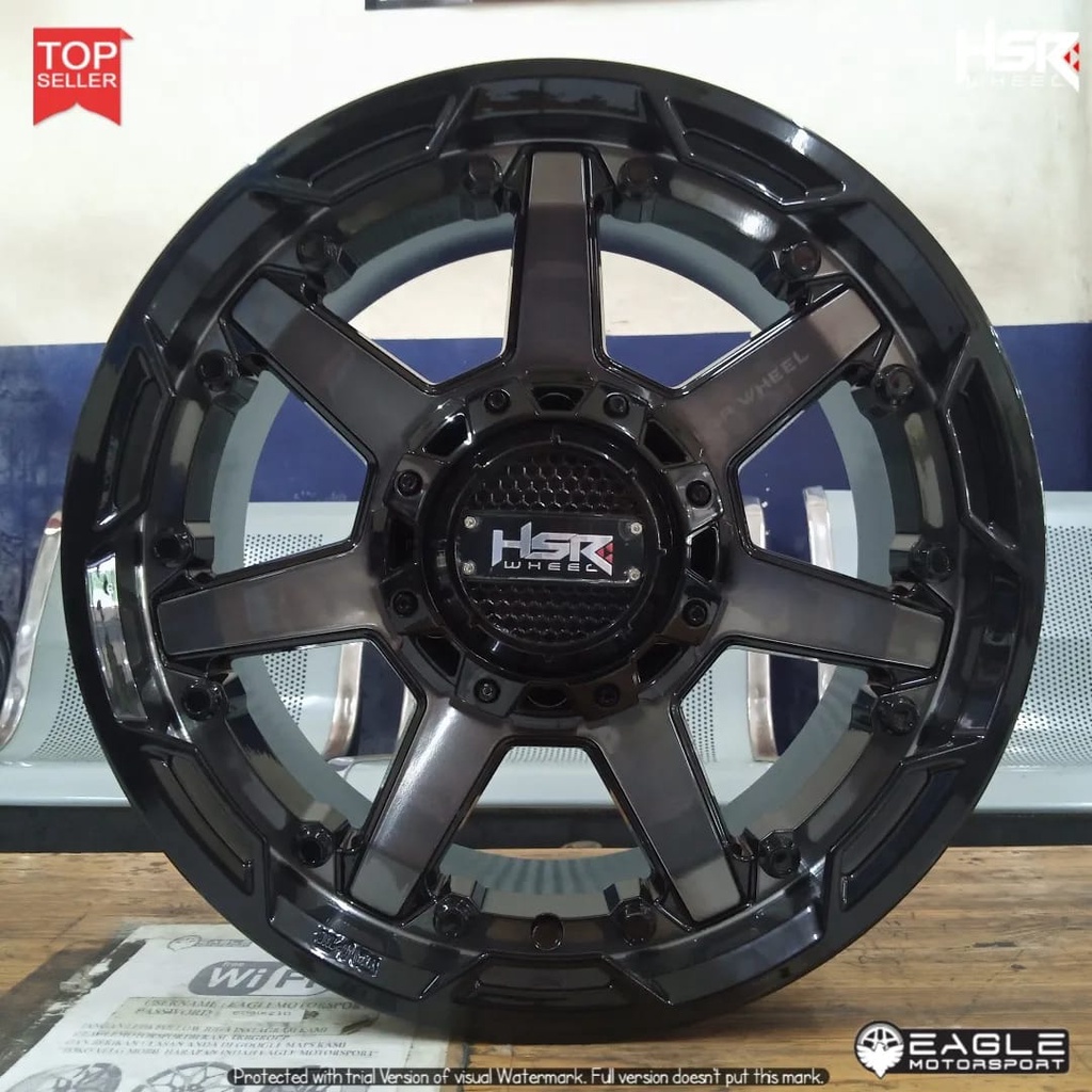 VELG MOBIL R17 RING 17 VELG MOBIL PAJERO FORTUNER ORIGINAL HSR DOLAGO 773