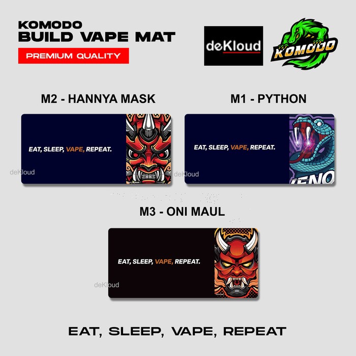 DISKON 50% VAPE BUILDING MAT | 75x35cm | alas karpet besar coil build