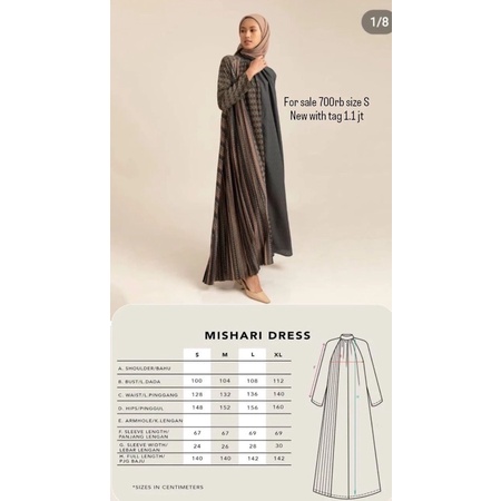 BACA CAPTION mishari dress by kami. kamiidea