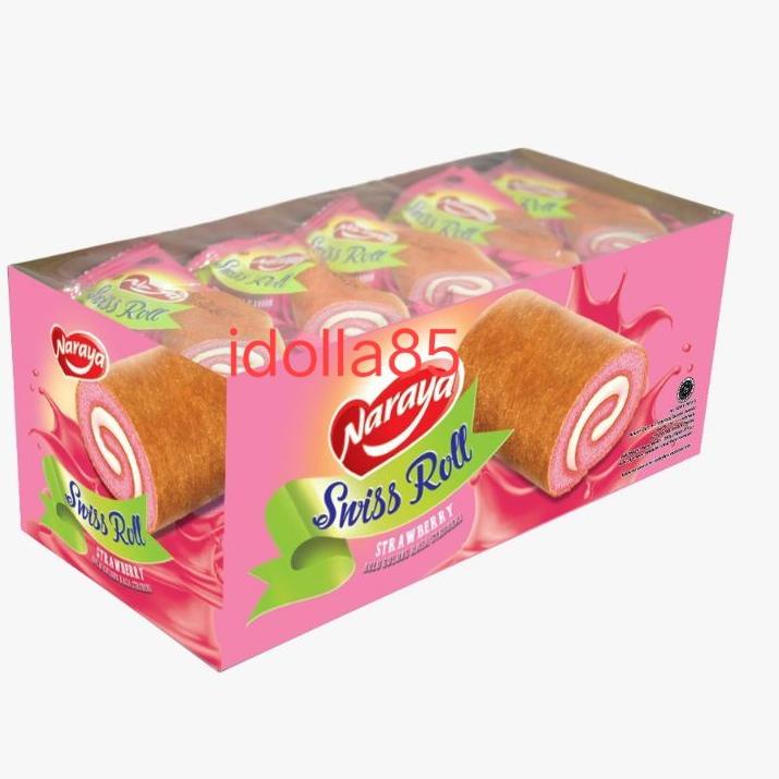 

Kirim LANGSUNG ✡ Kue Bolu Naraya Swiss Roll - Cake - NARAYA SWISS ROLL''