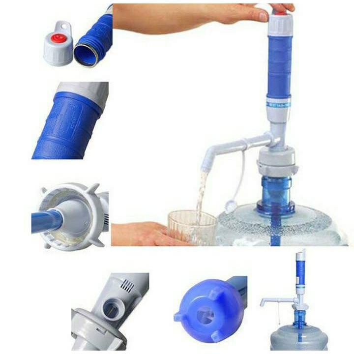 【COD+Pengiriman Cepat】YUN Mall Pompa Galon Elektrik Baterai Water pump electric dispenser/Bentuku Pompa Galon Air Elektrik - Water Pump Battery