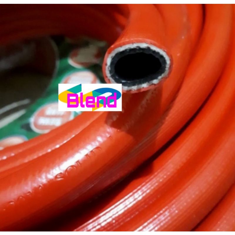 Selang Gas Roll 5 Lapis 50 Meter Serat KAWAT SNI - Slang Kompor Gas