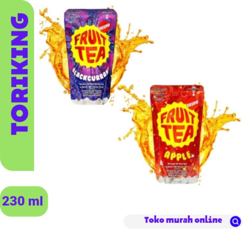 

FRUIT TEA POUCH 220 ML - APPLE/BLACKCURANT