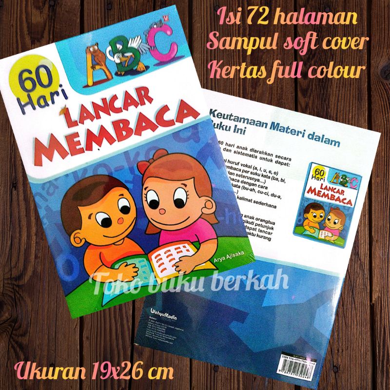 buku 60 hari lancar membaca full colour