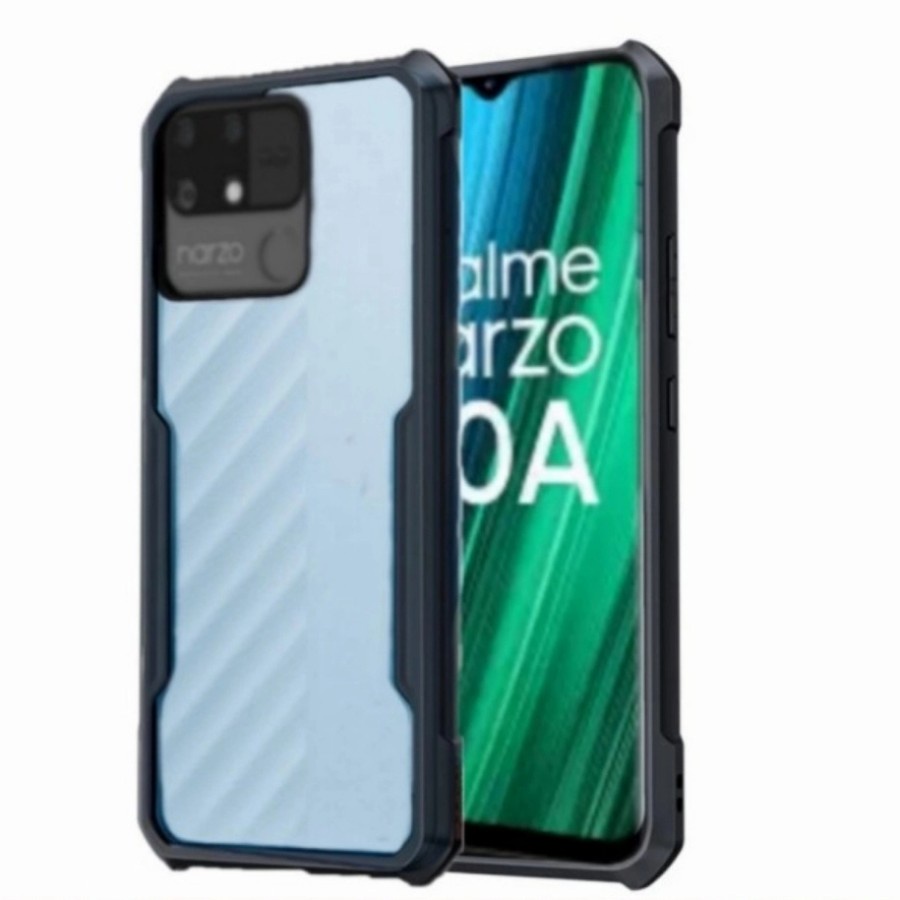 Hardcase Realme Narzo 50A Shockproof Transparent Premium Casing Realme Narzo 50A