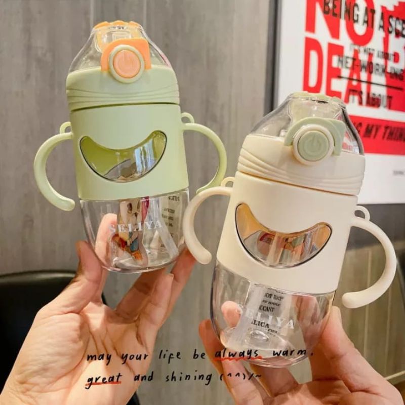 BOTOL MINUM ANAK DUA GAGANG SELIYA KD 2678 420ML