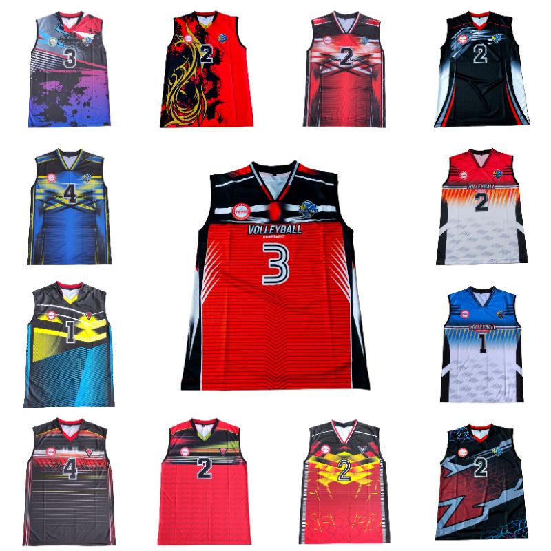 JERSEY VOLLY KAOS VOLI PROLIGA FULL PRINTING BAJU VOLLY PRIA TANPA LENGAN LEKBONG LEKTON  ATASAN OLA